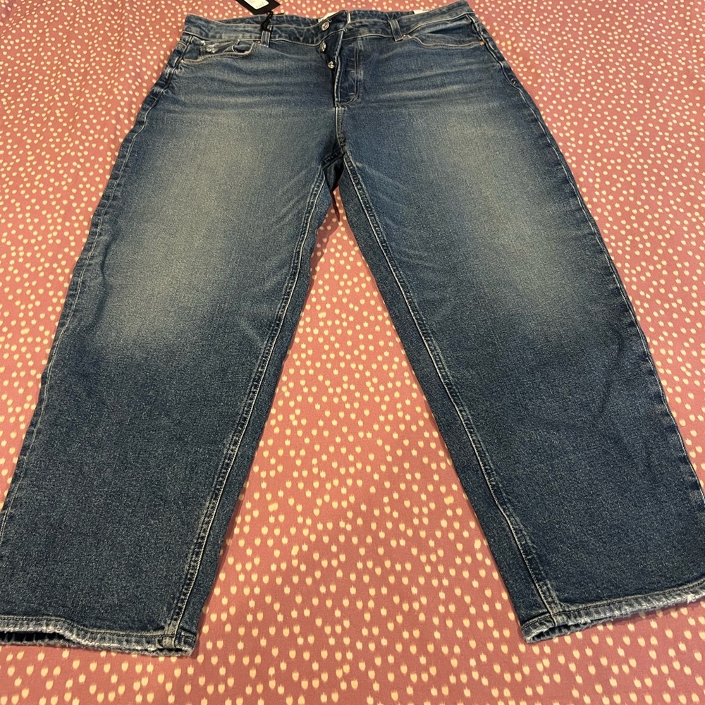 PAIGE Classic Indigo Boyfriend Jeans